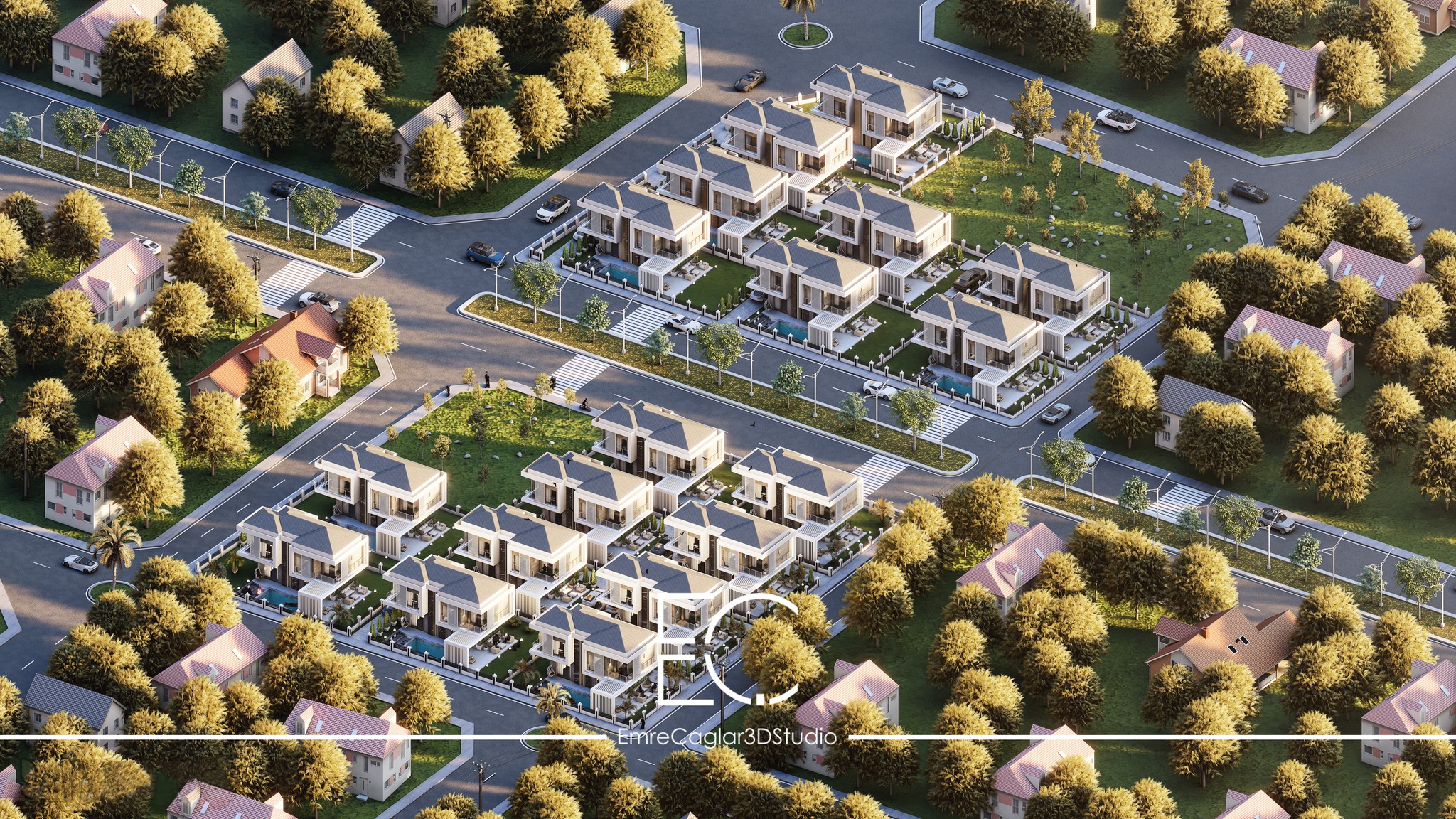 Villa Site Tasarımı - Kuşadası